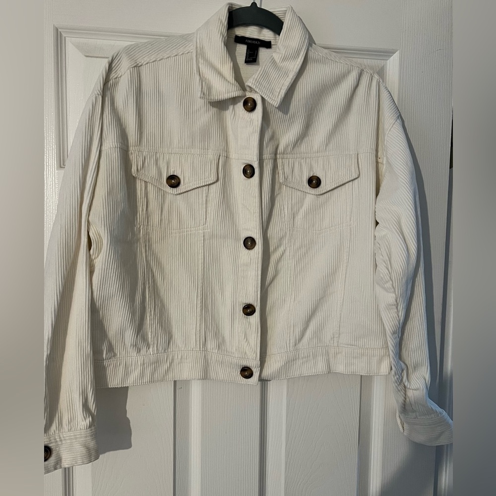 Forever 21 Off-White Jacket